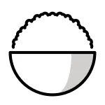 Cooked Rice SVG Icon